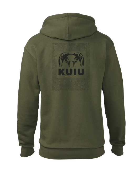 KUIU Topo Back Logo Hoodie | Army