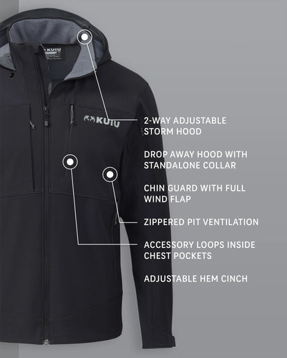 Guide PRO Hooded Jacket | Black