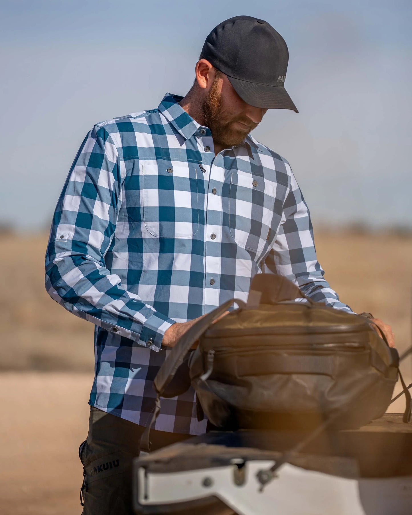 Borrego LS Shirt | Buckbrush Plaid