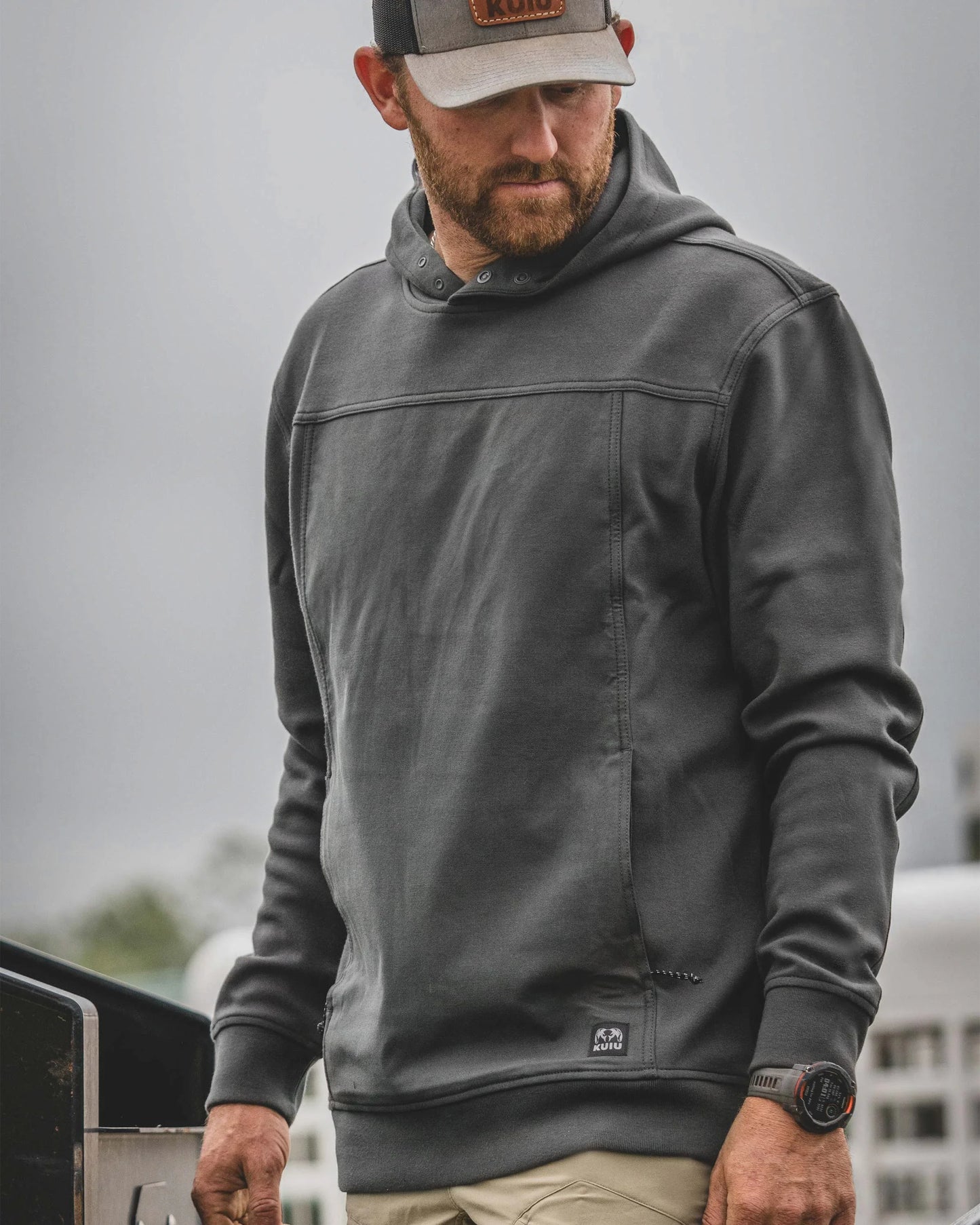 Workgrade Utility Hoodie | Asphalt