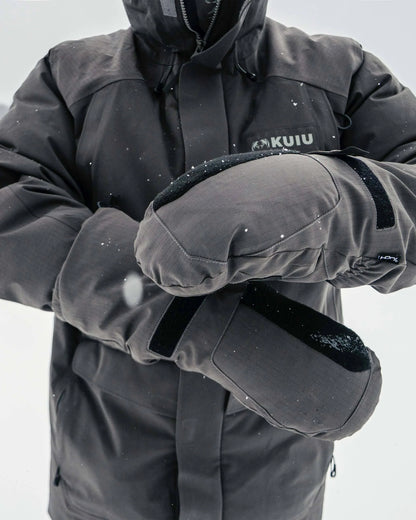 Super Down Arktuk Mitt | Asphalt