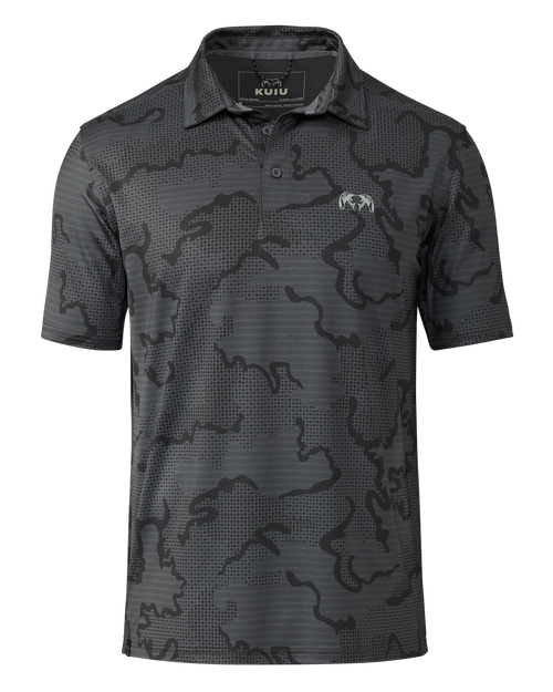 KUIU Performance Polo | Gunmetal Tonal