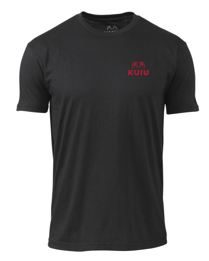 KUIU Vertical Flag Fade T-Shirt | Black