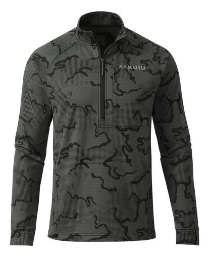 Ridgepoint Fleece Zip-T | Black Tonal
