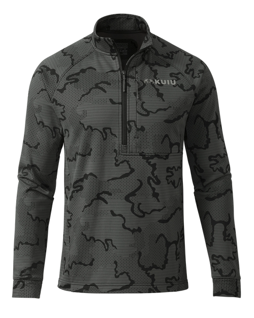 Ridgepoint Fleece Zip-T | Black Tonal