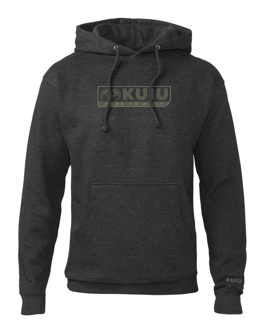KUIU Here to Hunt Hoodie | Charcoal