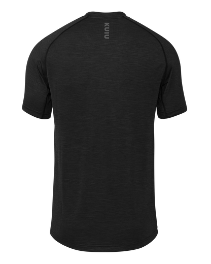 EnduroMesh SS Crew | Black Heather