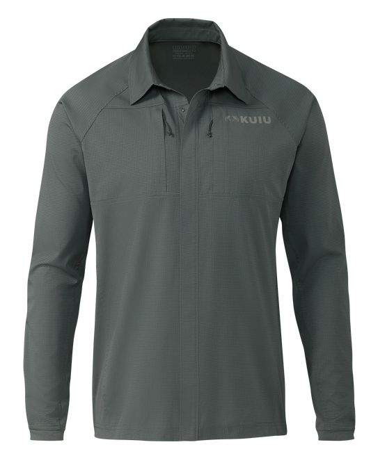 Tiburon Hybrid Snap Shirt | Stone