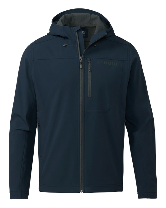 Alpine Hooded Jacket | Steel Blue