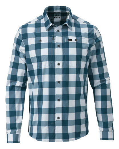 Borrego LS Shirt | Lake Plaid