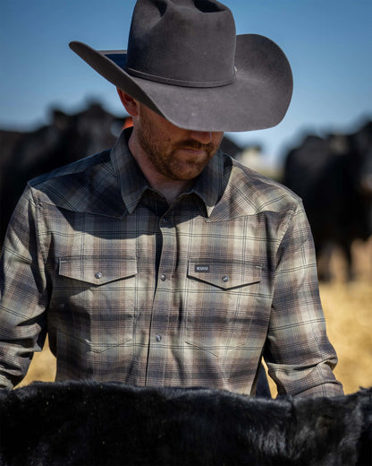 Laredo LS Shirt | Vias Ombre Plaid