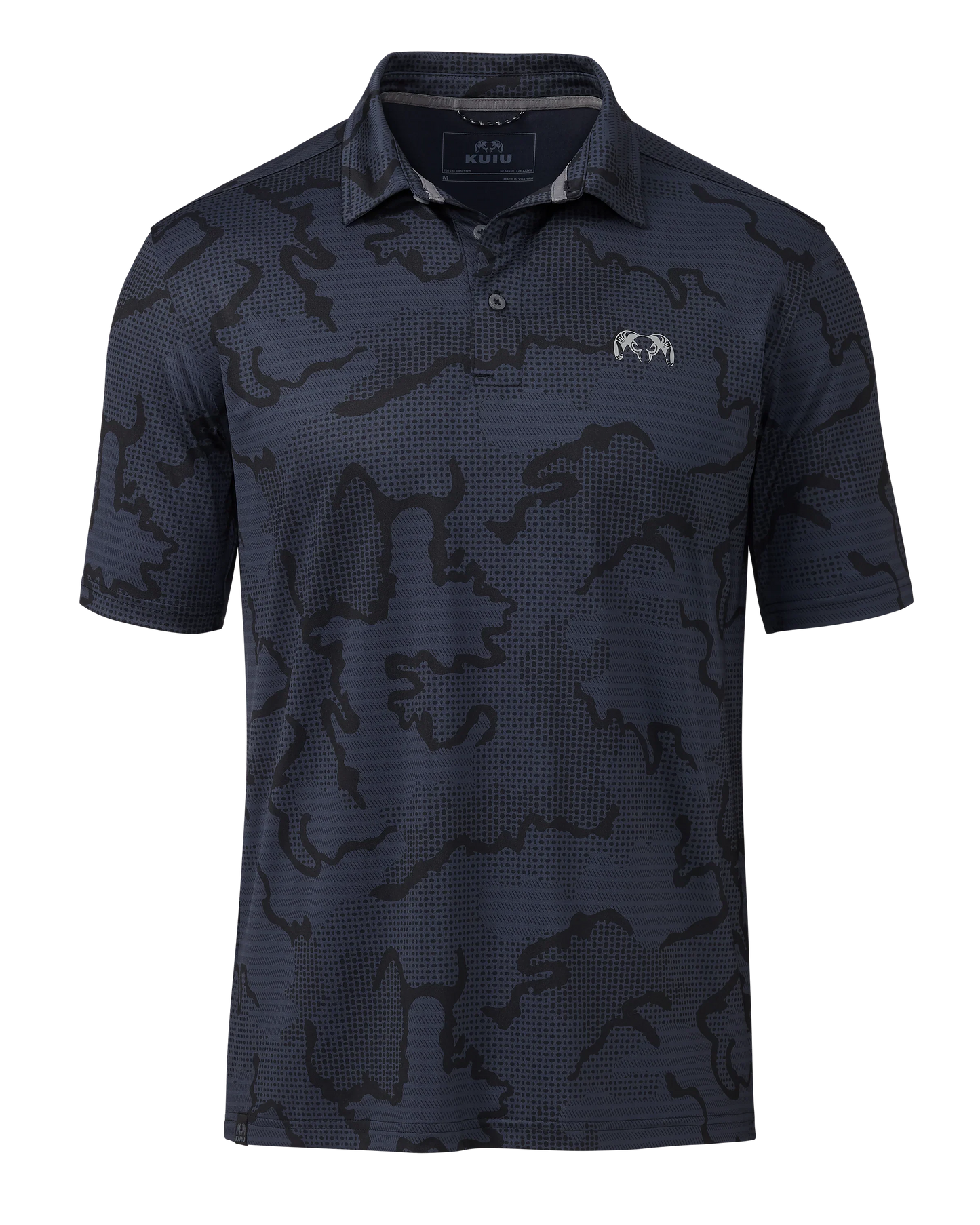 KUIU Performance Polo | Steel Blue Tonal