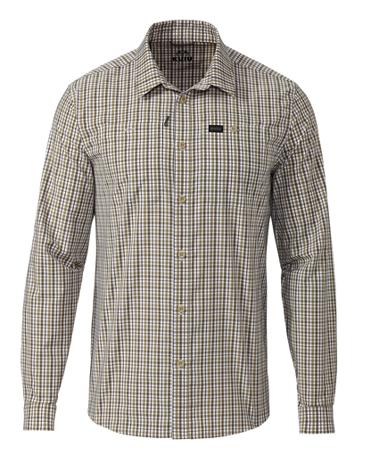 Borrego LS Shirt | Mini Cross Check Valo Plaid