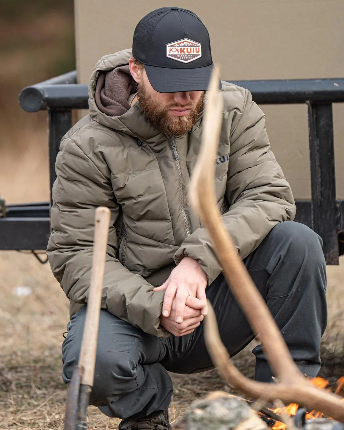 Elements Hooded Jacket | Carbon