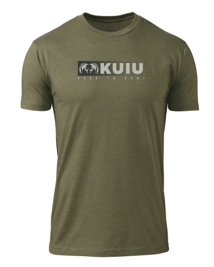 KUIU Here to Hunt Fade T-Shirt | Military Green