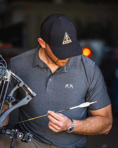 KUIU Performance Polo | Heather Slate
