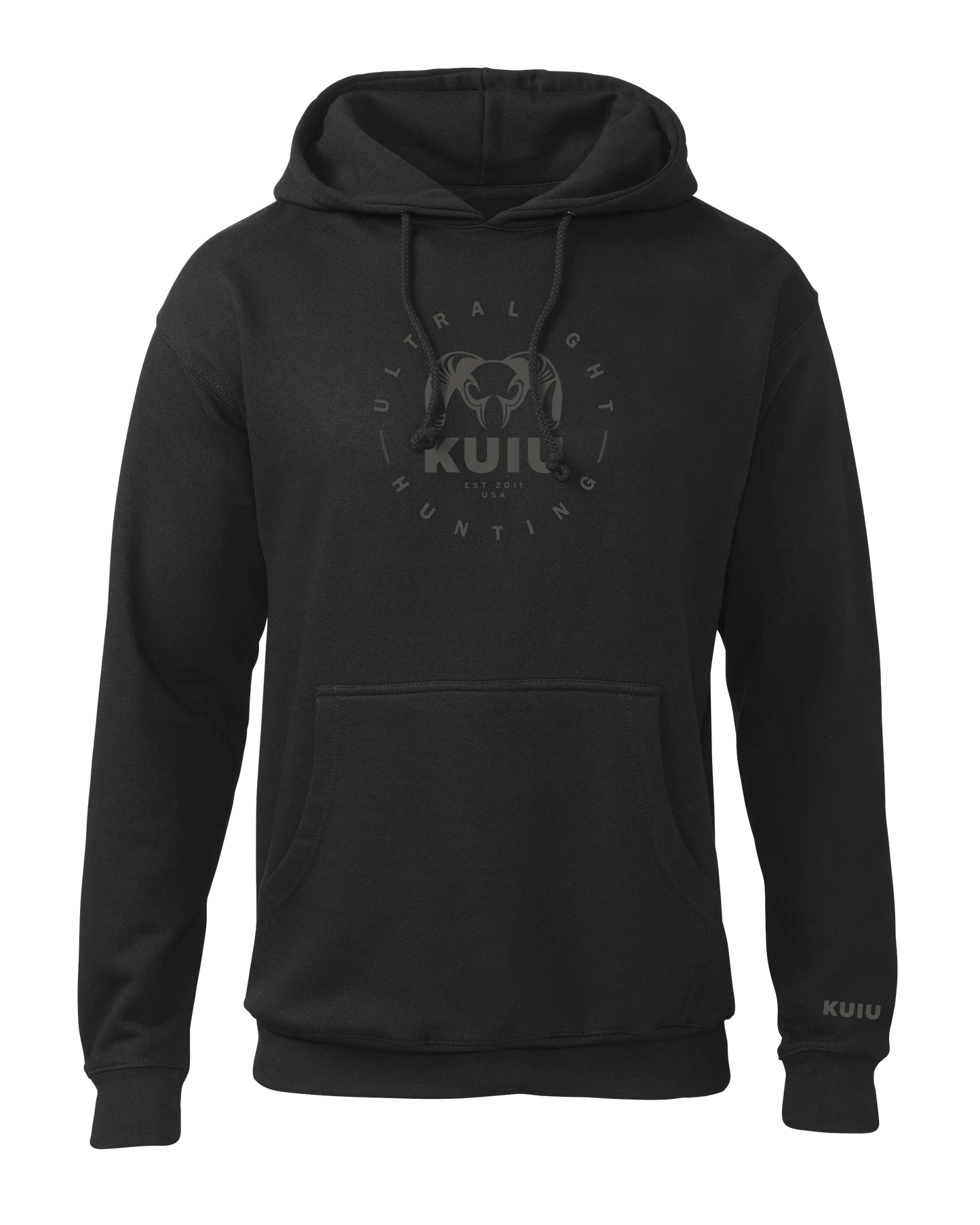 KUIU Ultralight Hunting Circle Hoodie | Black