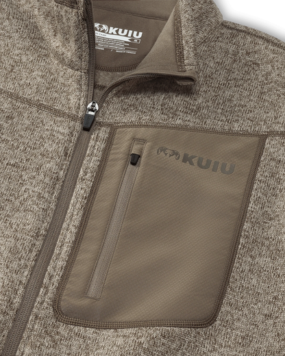 Base Camp Sweater Vest | Khaki Heather