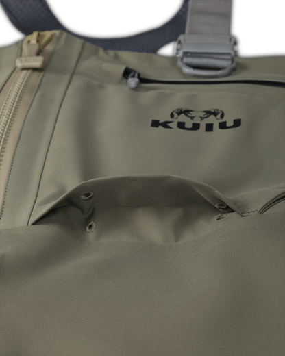 KUIU PRO HD Flex Zip Wader | Ash