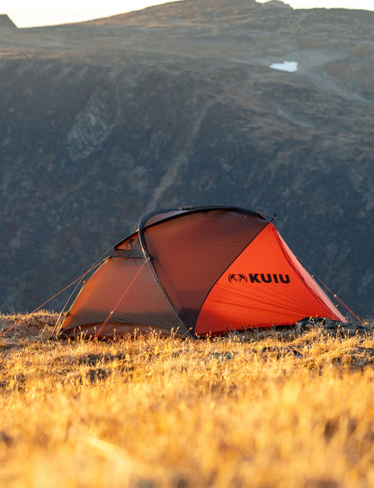 Mountain Star 2 Person Tent | Gunmetal-Orange