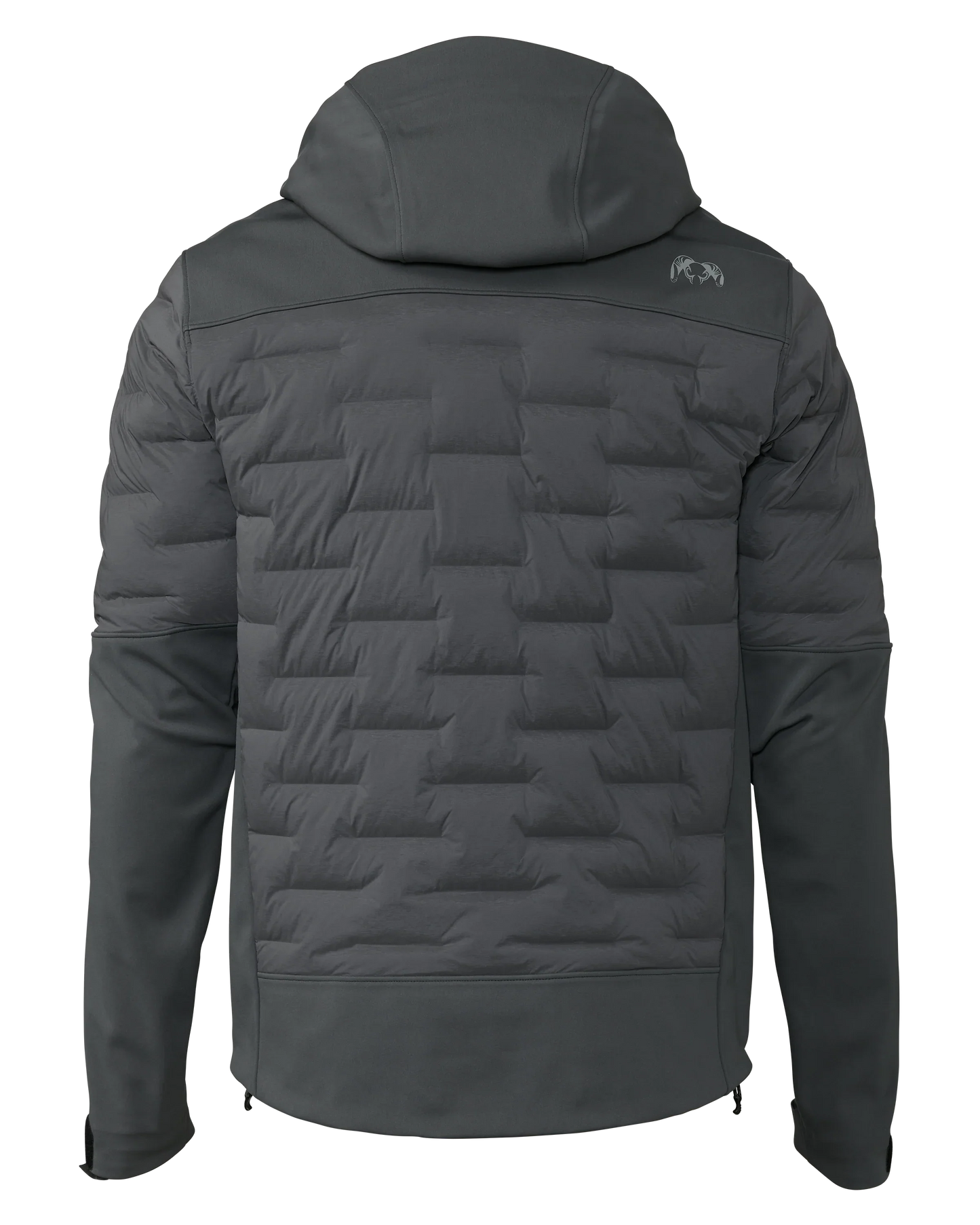 Axis Thermal Hybrid Hooded Jacket | Gunmetal