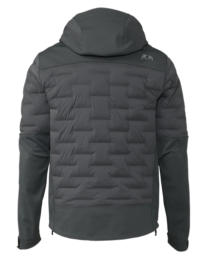 Axis Thermal Hybrid Hooded Jacket | Gunmetal