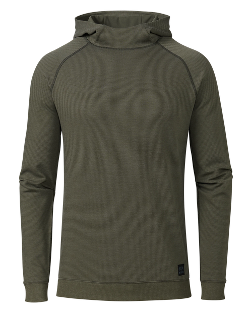 Canyon Waffle Hoodie | Ash Heather