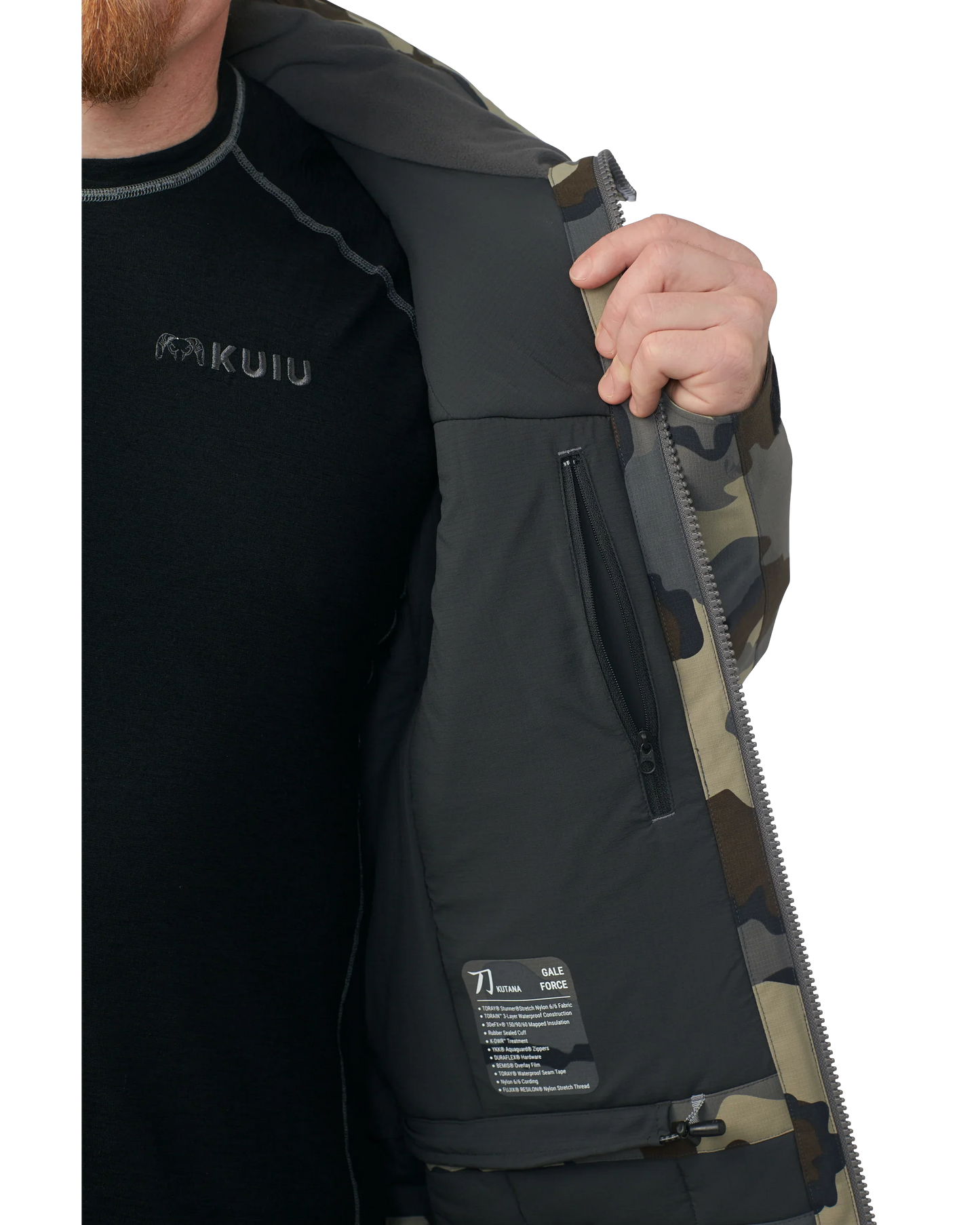 KUIU Kutana Gale Force Hooded Jacket | Vias
