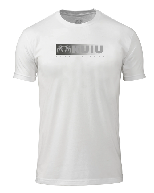 KUIU Here to Hunt Fade T-Shirt | White
