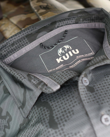 KUIU Performance Polo | Gunmetal Tonal