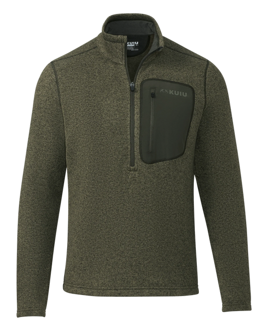 Base Camp Pullover Sweater | Olive Heather