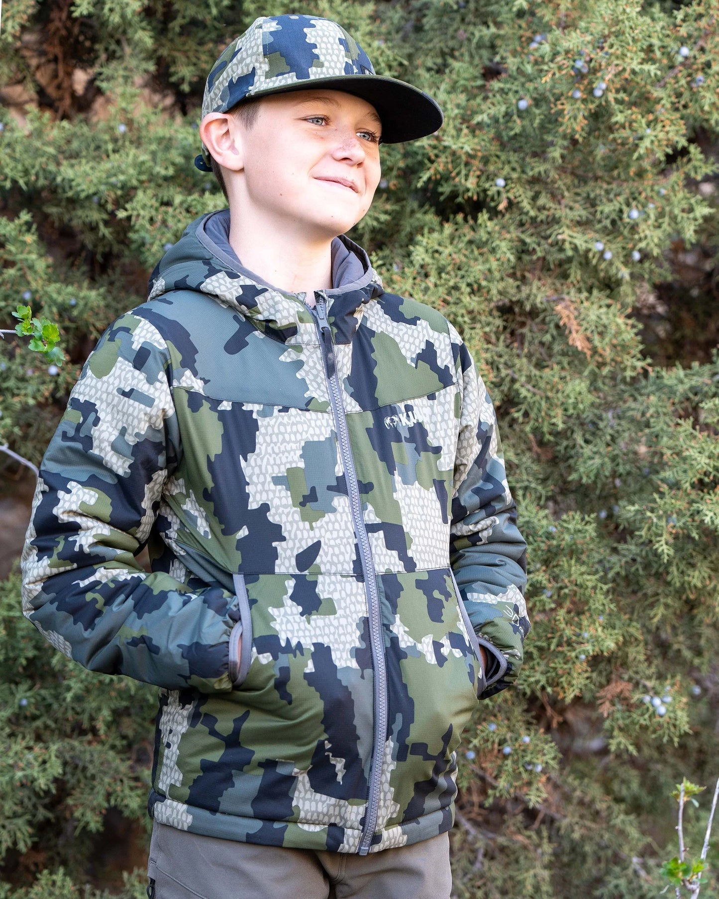 Youth Reversible Versa Jacket | Verde