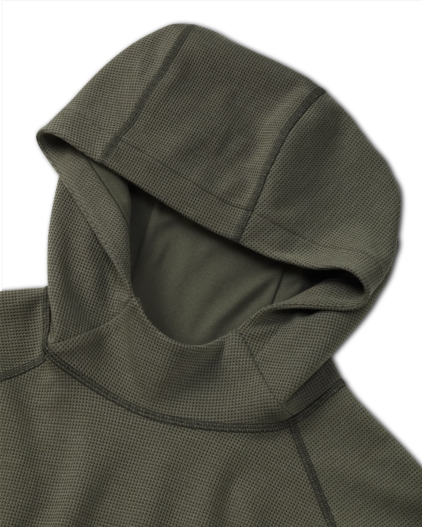 Canyon Waffle Hoodie | Ash Heather