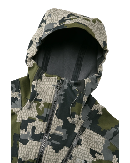 Axis Hybrid Hooded Jacket | Verde