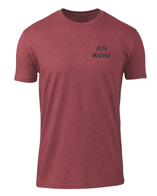 KUIU Ram Chest Logo T-Shirt | Cardinal