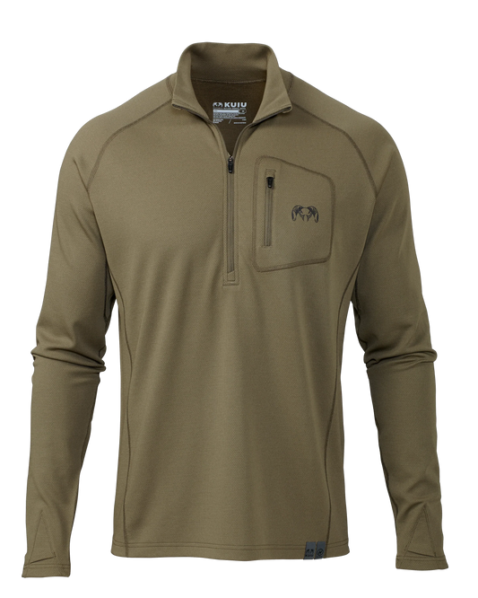 PRO Merino 200 Zip-T | Ash