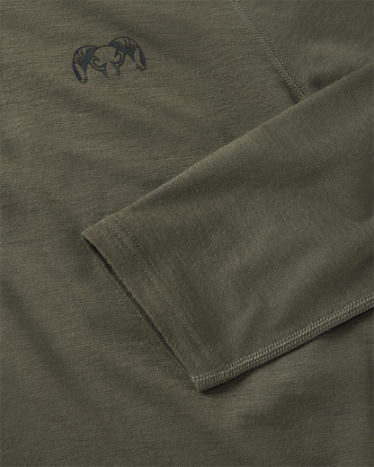 ULTRA Merino 120 LT LS Hoodie | Ash