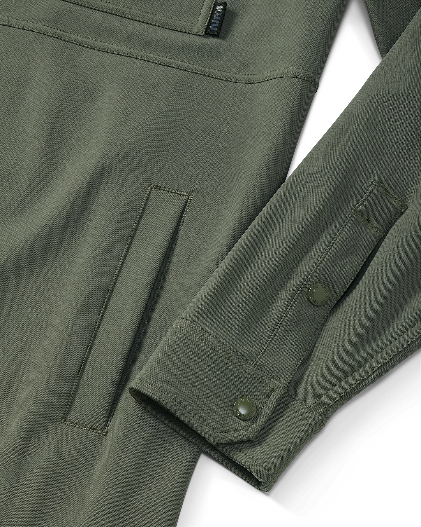 Tour Shirt Jacket | Dark Sage
