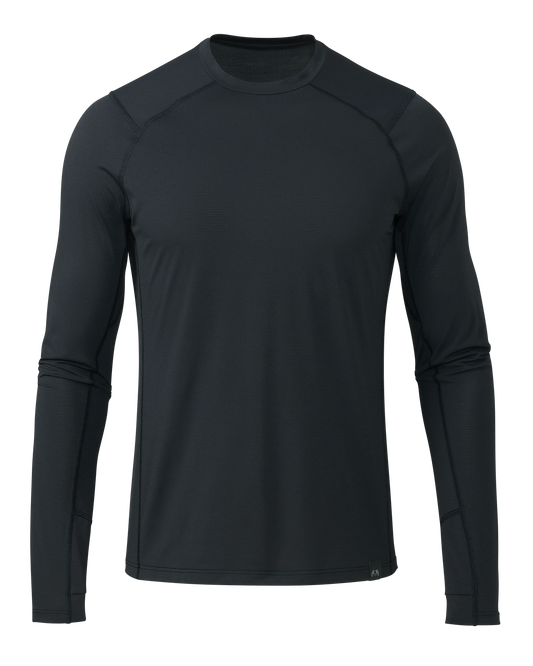 Vital S1 Long Sleeve Crew | Black