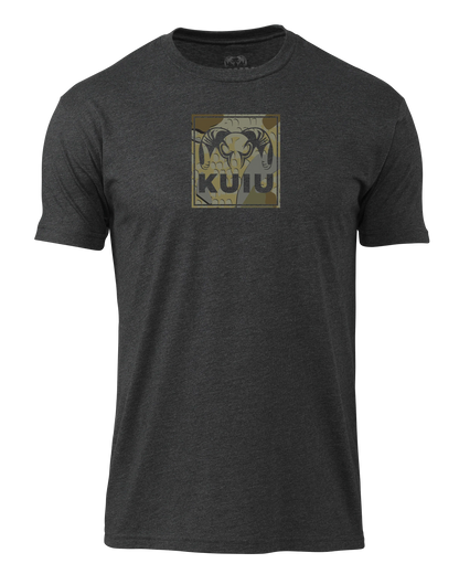 KUIU Valo Box T-Shirt | Charcoal