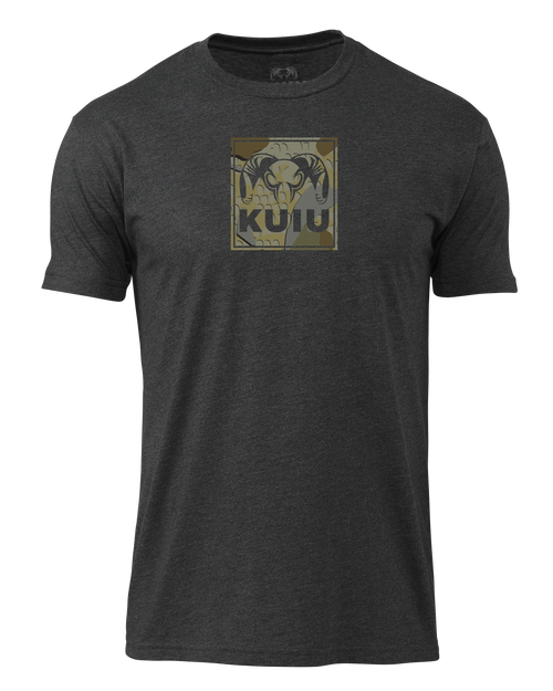 KUIU Valo Box T-Shirt | Charcoal