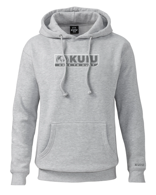 KUIU Here to Hunt Hoodie | Heather Grey