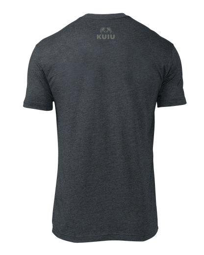 KUIU Here to Hunt Logo T-Shirt | Charcoal