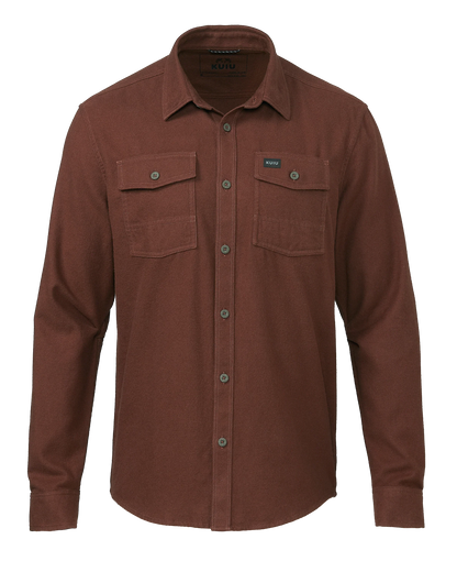 Field Flannel Shirt | Redwood