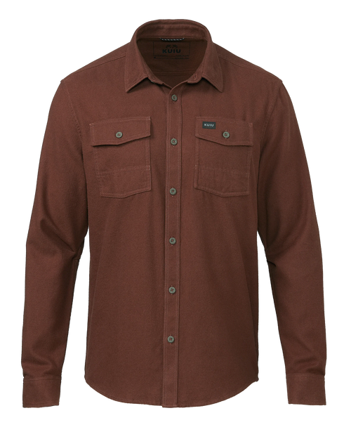 Field Flannel Shirt | Redwood