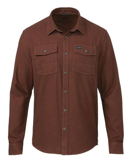 Field Flannel Shirt | Redwood