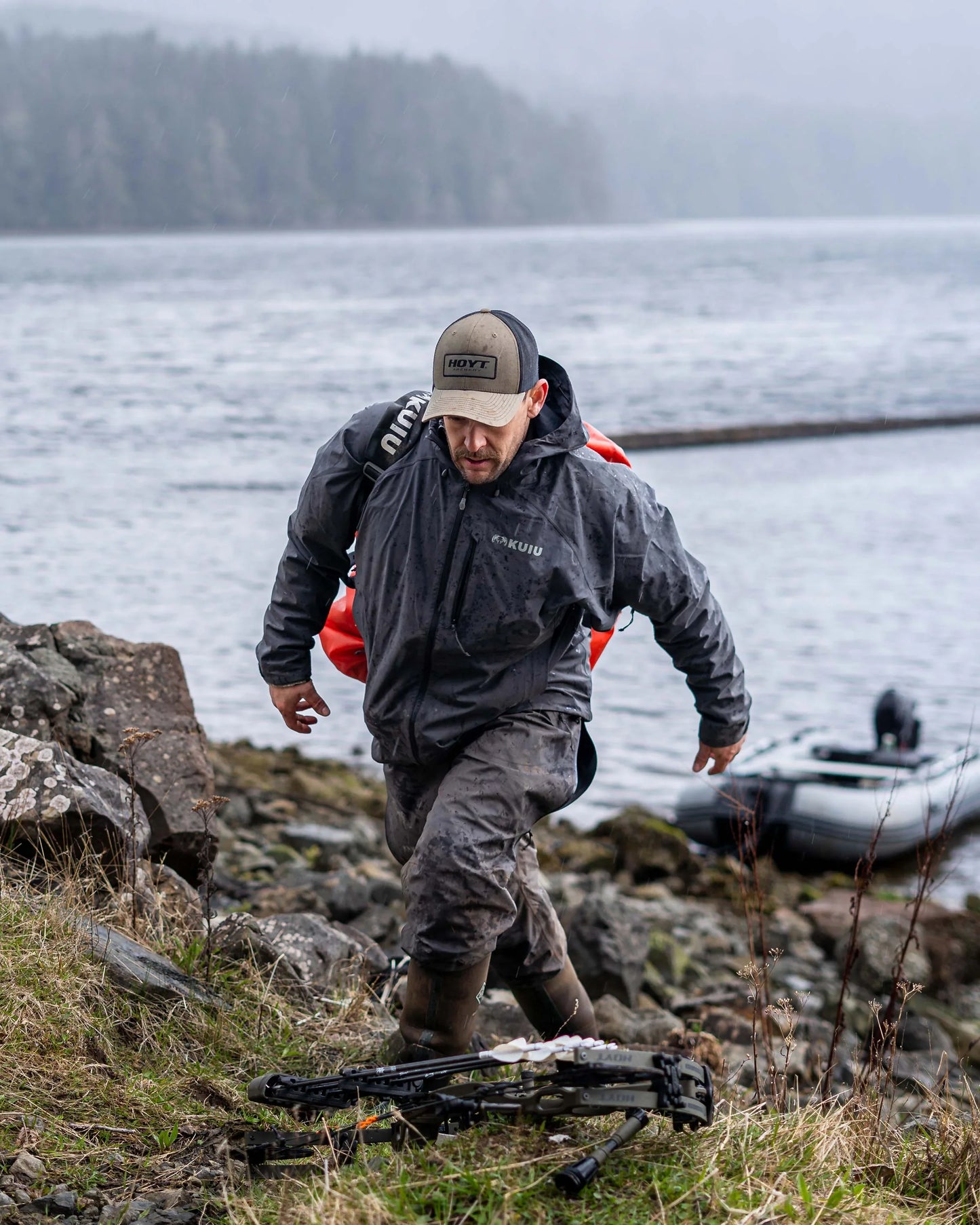 Northridge Rain Jacket | Gunmetal