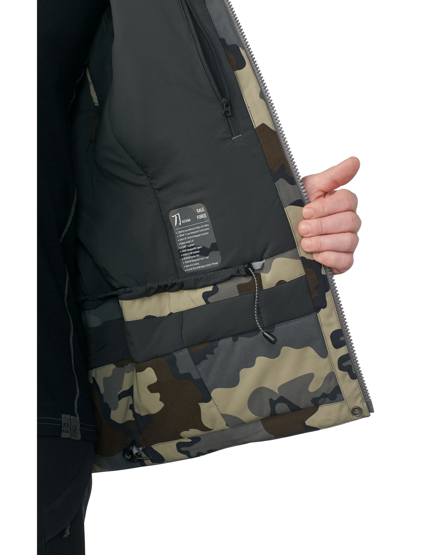 KUIU Kutana Gale Force Hooded Jacket | Vias
