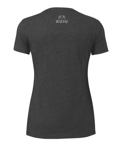Women's Here to Hunt Gritstone T-Shirt | Charcoal