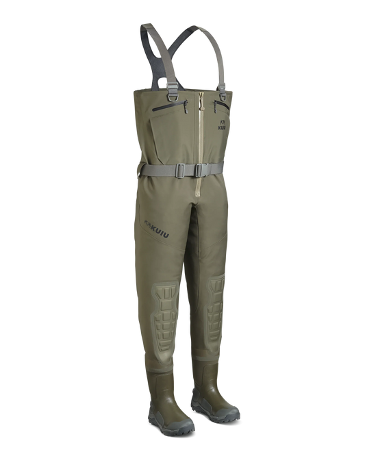 KUIU PRO HD Flex Zip Wader | Ash